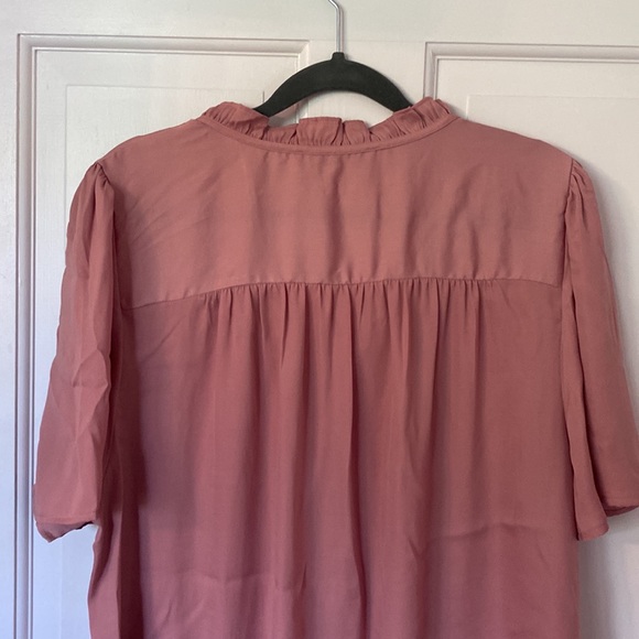Loft Mauve Flutter Sleeve NWT XL - Picture 4 of 6